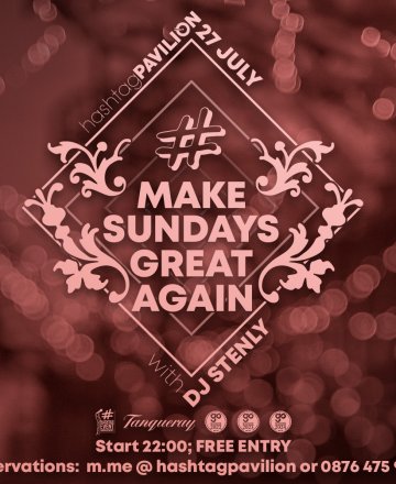Make Sundays Great Again с DJ Stenly
