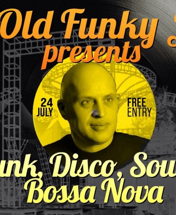 Old Funky J - Live Vinyl Mix in HashtagPAVILION