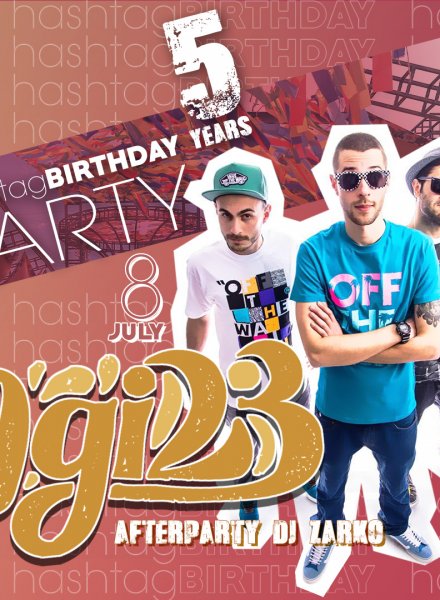 5 Years Hashtag Birthday Party with OGI23 @ HashtagPAVILION * 8 July 2022