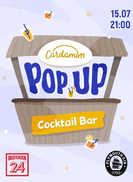 Cardamon Pop Up Cocktail Bar