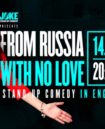 From Russia With No Love * Stand-up Comedy in English * HashtagSTUDIO