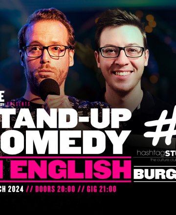 Stand-up Comedy in English with Donald McNair and Sam Martin