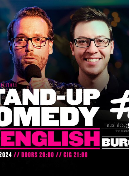 Stand-up Comedy in English with Donald McNair and Sam Martin